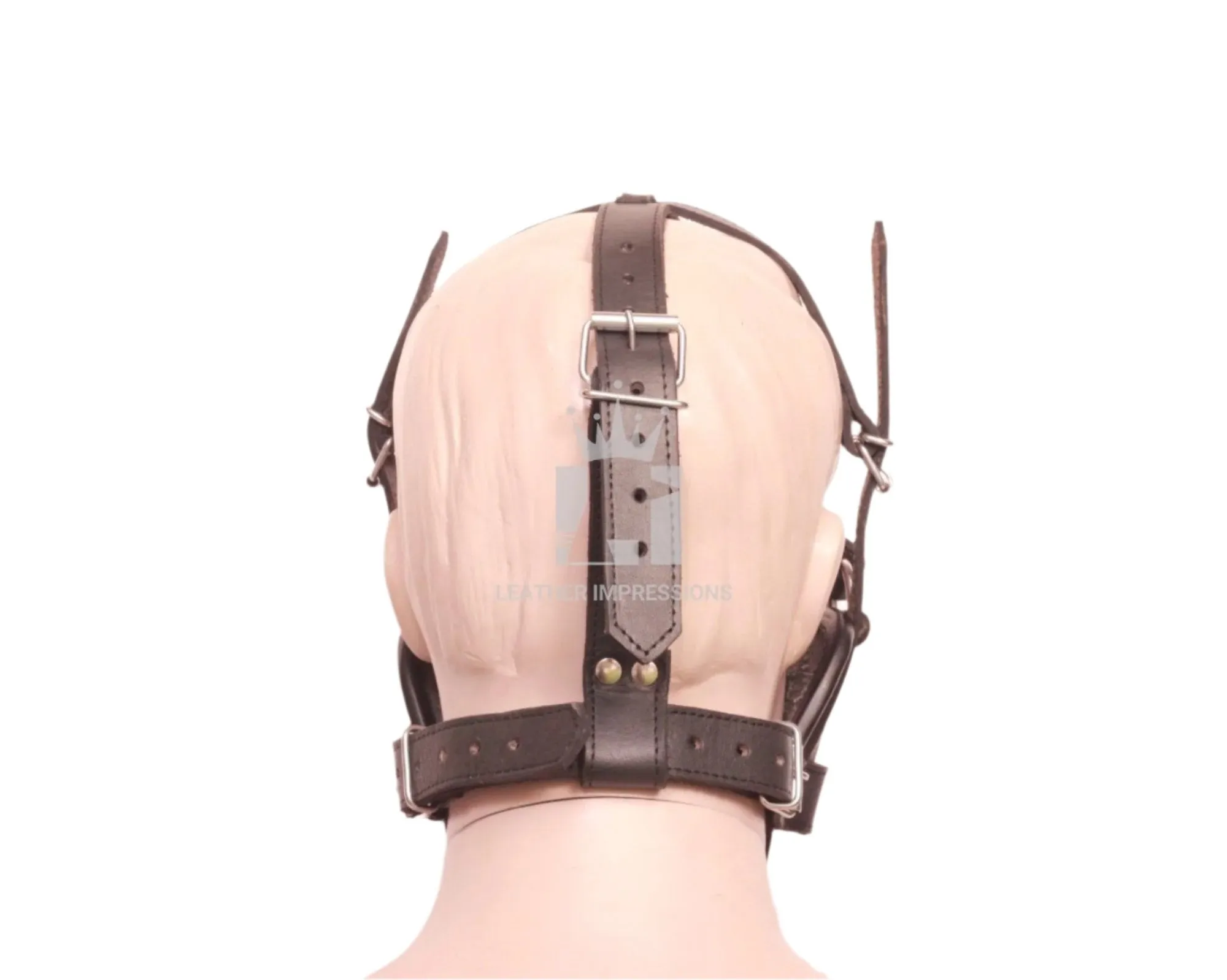 BDSM Head Harness And Muzzle