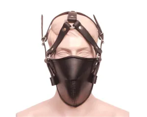 BDSM Head Harness And Muzzle