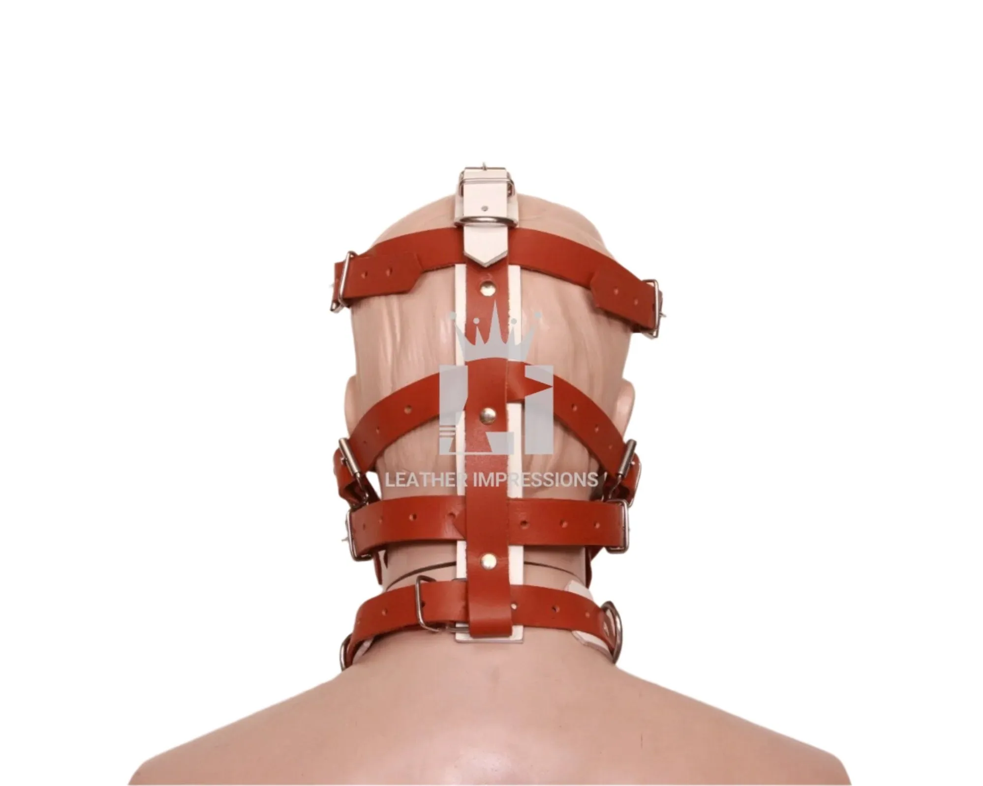 BDSM Muzzle With Bondage Head Harness