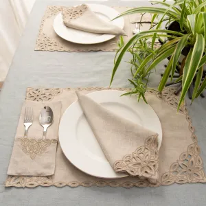 Beaumont Table Linen Set Natural