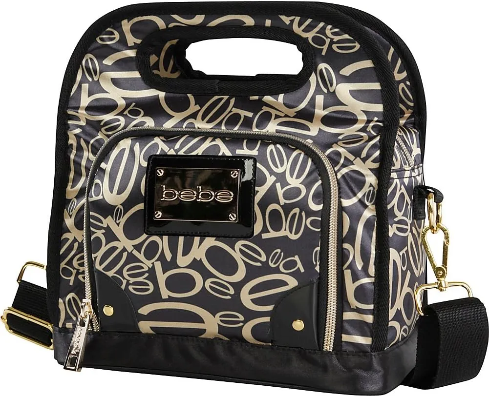 BEBE Coco Reusable Insulated Lunch Box Tote Bag Casual Daypack