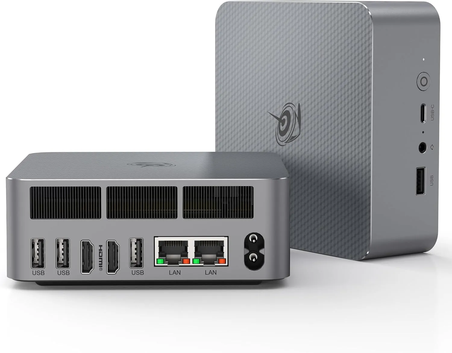 Beelink EQi12 Dual LAN Mini PC, Intel Core 1220P(10C/12T, up to 4.4GHz), 16GB DDR4 RAM 500GB PCIe4.0 SSD, Mini Desktop Computer Support WiFi 6/ BT5.2/ Dual HDMI/Bulit-in 85W Power Supply