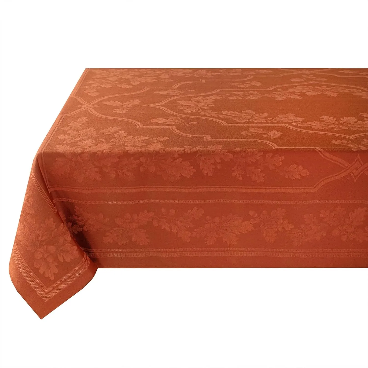 Benson Mills Fall Festival Heavyweight Engineered Jacquard Fabric Table Cloth, Holiday, Harvest and Thanksgiving Tablecloth (Fall Festival, 60" X 84" Rectangular)