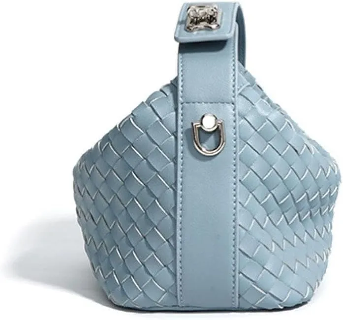 Bento Armpit Leather HandWoven Lunch Box Women's Bag