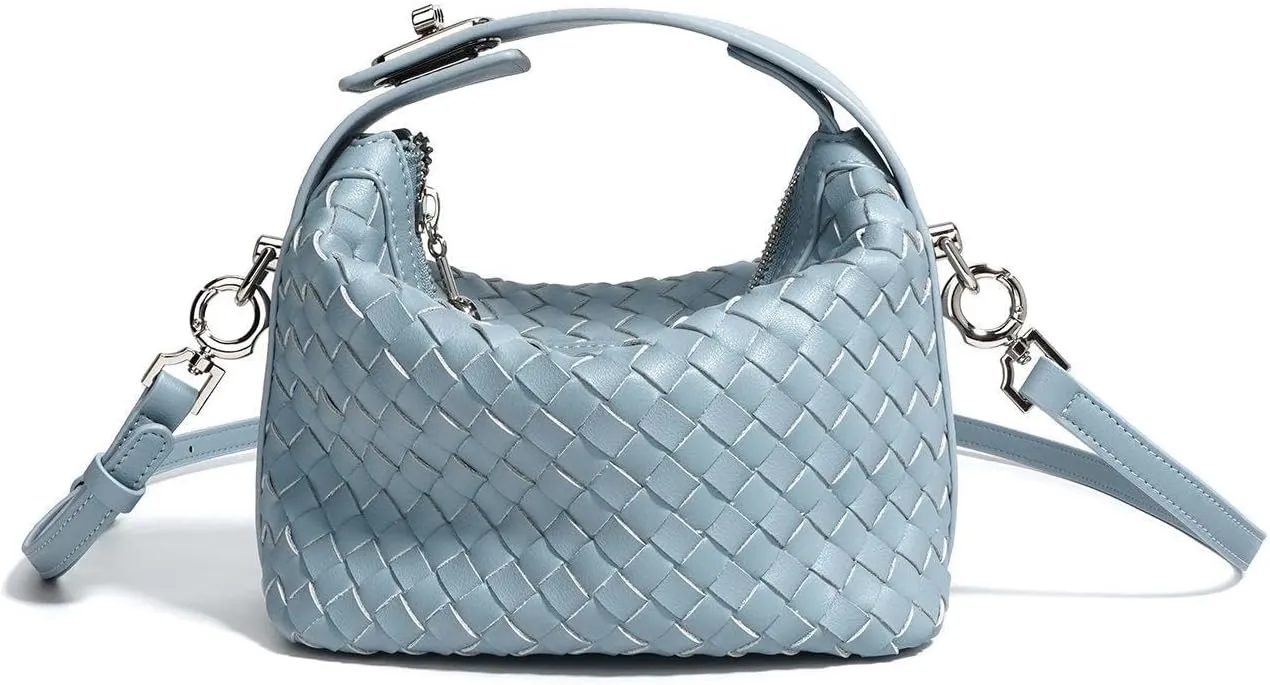 Bento Armpit Leather HandWoven Lunch Box Women's Bag