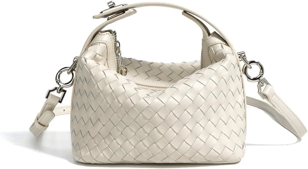 Bento Armpit Leather HandWoven Lunch Box Women's Bag