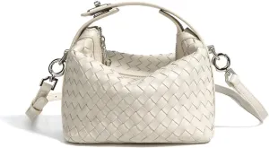 Bento Armpit Leather HandWoven Lunch Box Women's Bag