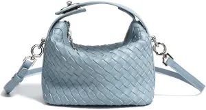 Bento Armpit Leather HandWoven Lunch Box Women's Bag