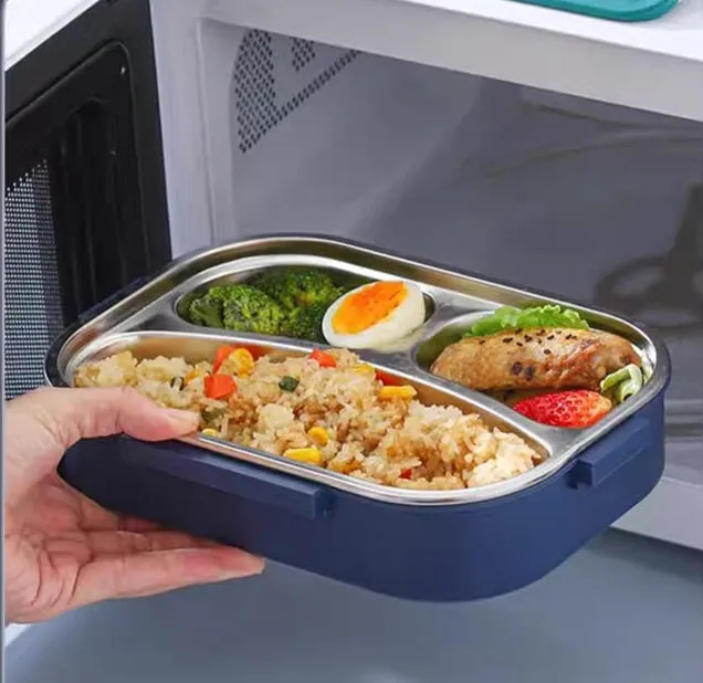BentoPro 3 Tier Stainless Steel Lunch Box with Insulated Bag
