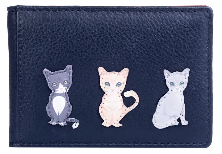Best Friends Sitting Cats ID / Travel Card Holder RFID - 656 65