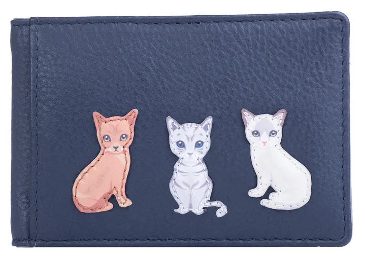 Best Friends Sitting Cats ID / Travel Card Holder RFID - 656 65