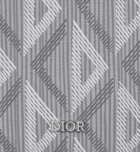 Bi-Fold Card Holder • Dior Gray CD Diamond Canvas