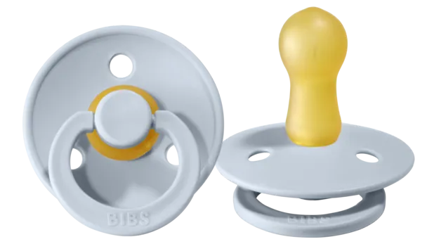 BIBS Pacifier 2 Pack - Baby Blue