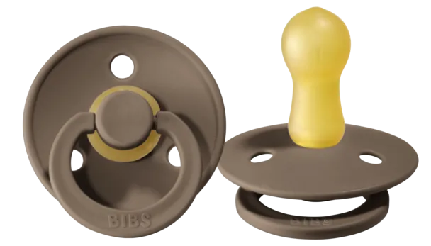 BIBS Pacifier 2 Pack - Dark Oak