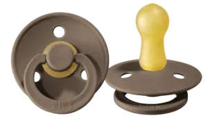BIBS Pacifier 2 Pack - Dark Oak