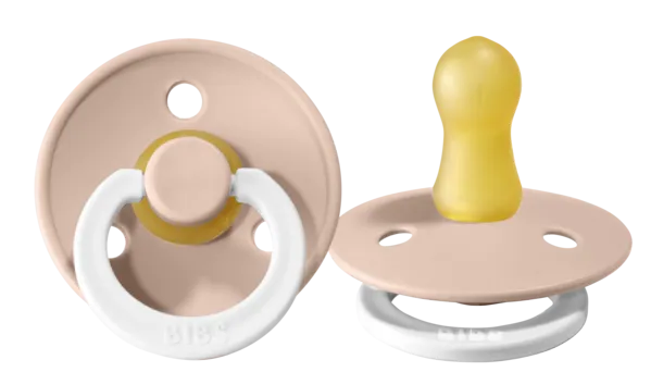 BIBS Pacifier 2 Pack Glow - Blush Glow
