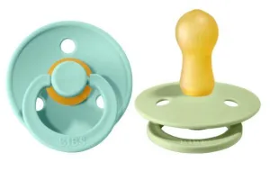 BIBS Pacifier 2 Pack - Mint / Pistachio