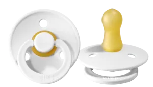 BIBS Pacifier 2 Pack - White