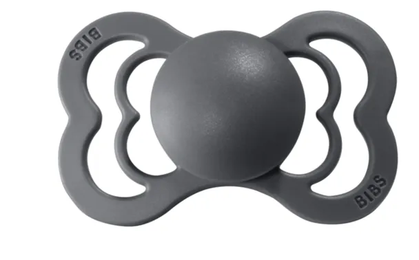 BIBS Supreme Silicone Pacifier - Iron