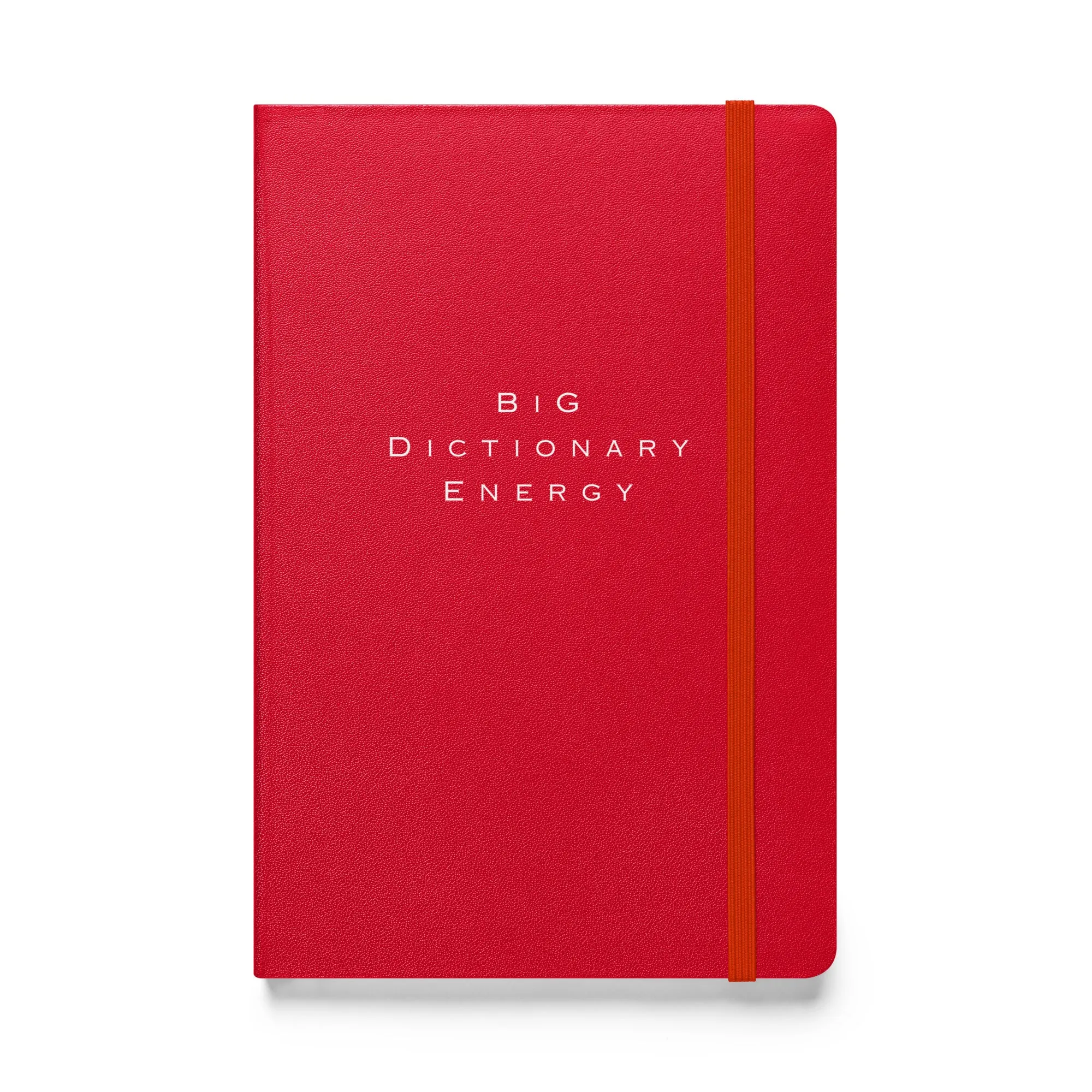 Big Dictionary Energy, Hardcover bound notebook