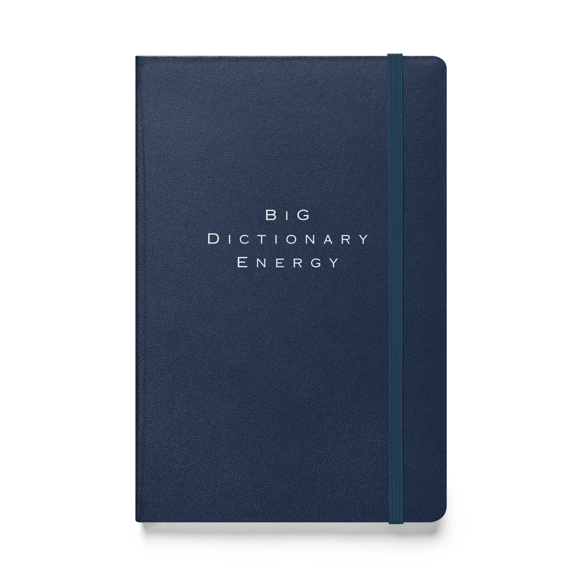 Big Dictionary Energy, Hardcover bound notebook