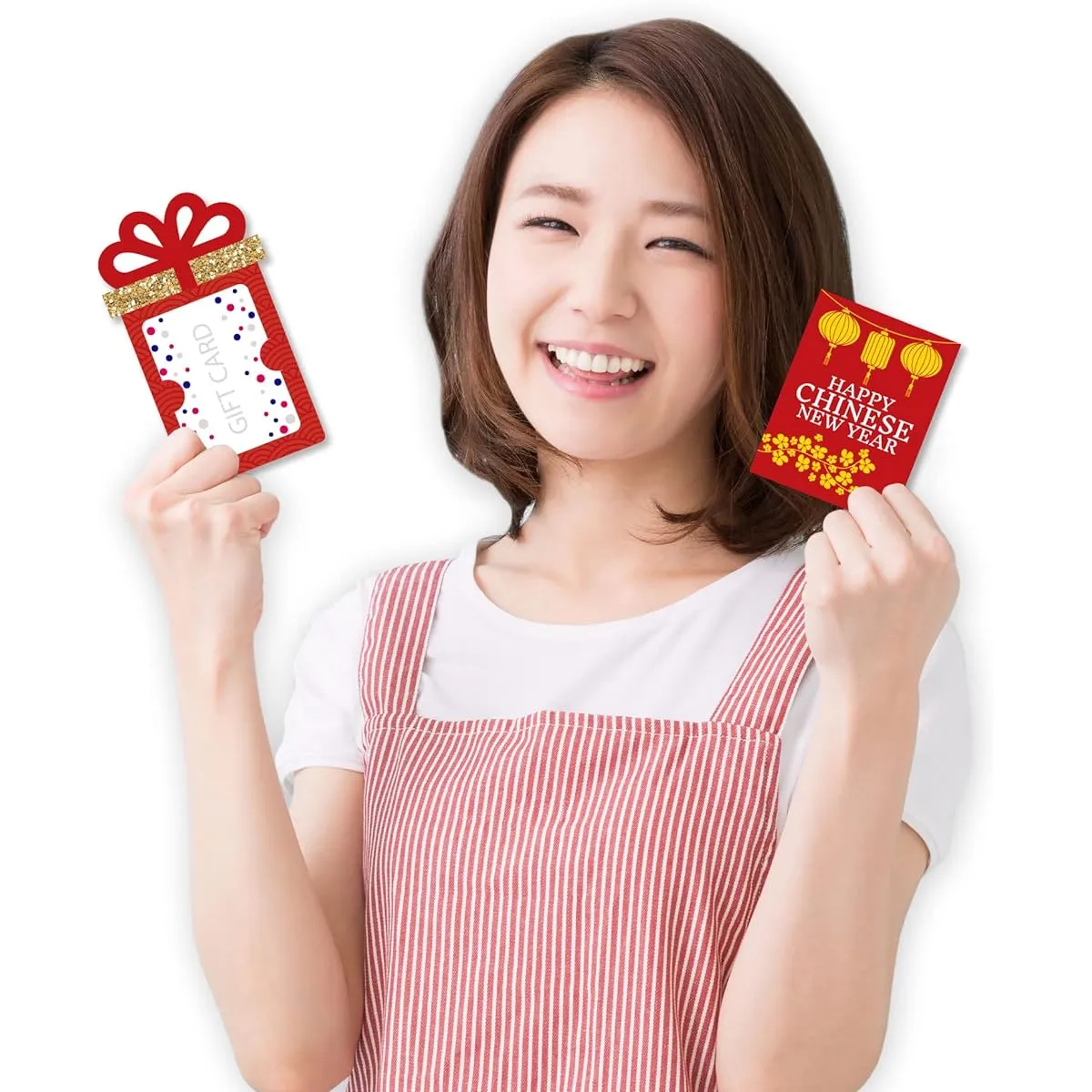 Big Dot of Happiness Chinese New Year - Year of the Tiger Money & Gift Card Sleeves - Fantastic Gift Card Holders - Set of 8