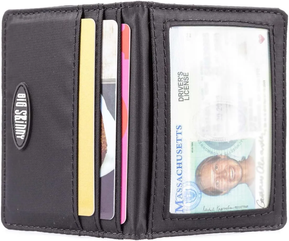 Big Skinny New Yorker ID Slim Wallet, Holds Up to 24 Cards
