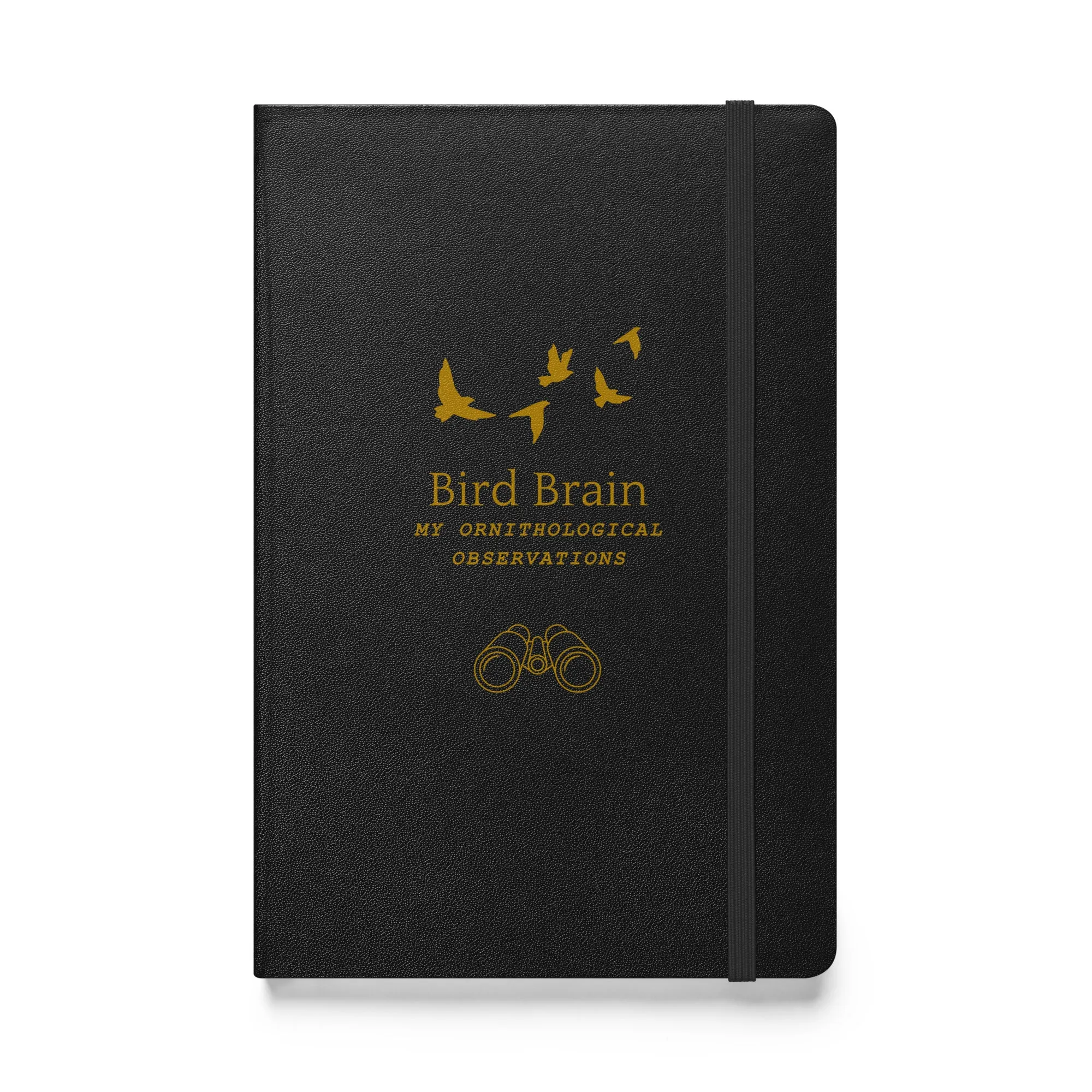 Bird Brain Hardcover Notebook