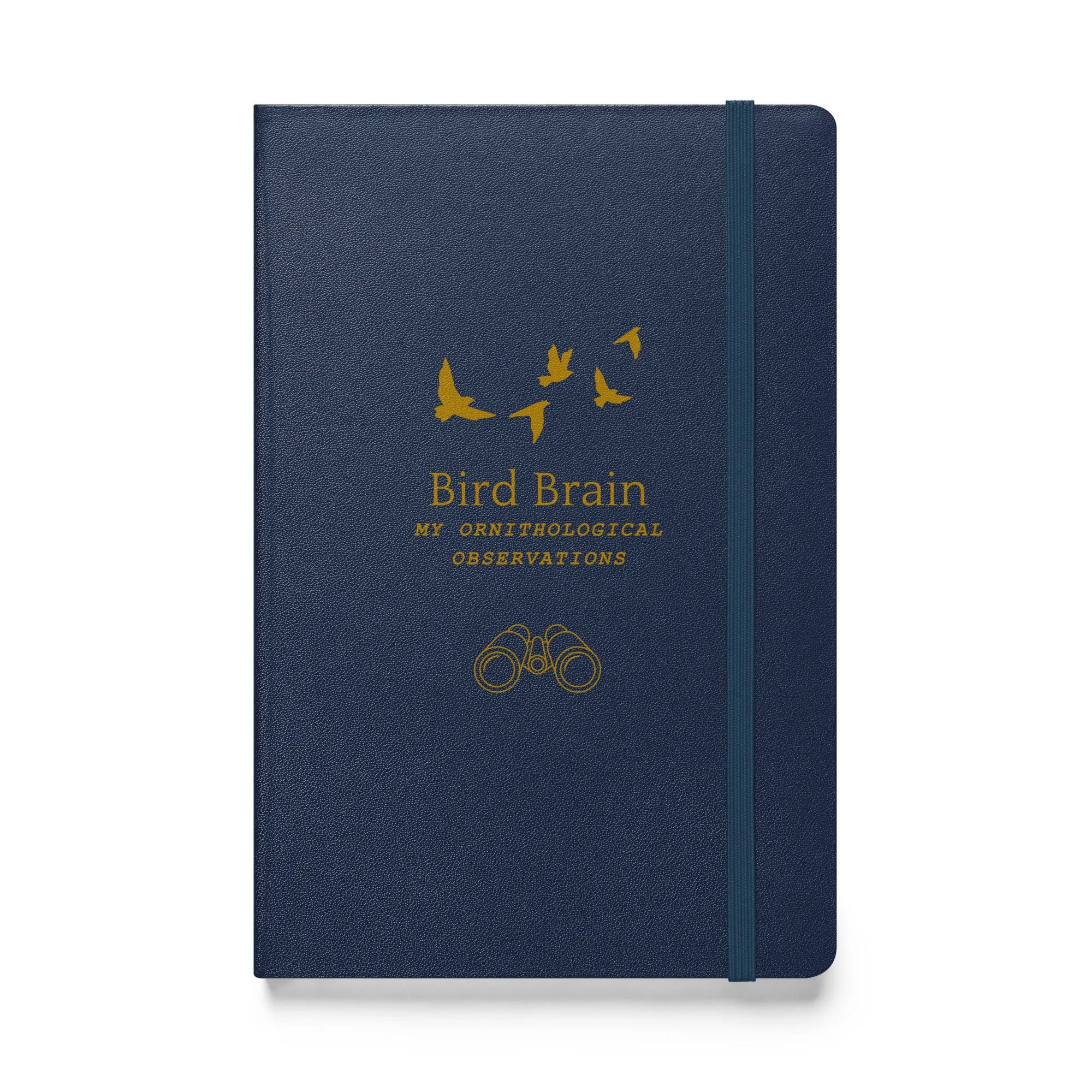 Bird Brain Hardcover Notebook