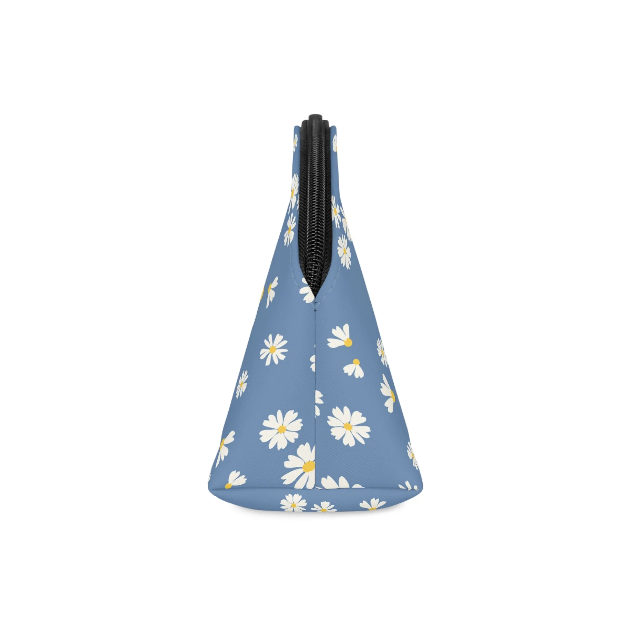 Blue Skies Daisies Makeup Bag