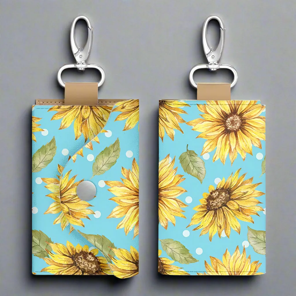 Blue Sunshine Key Holder Case