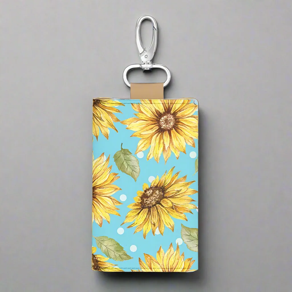 Blue Sunshine Key Holder Case