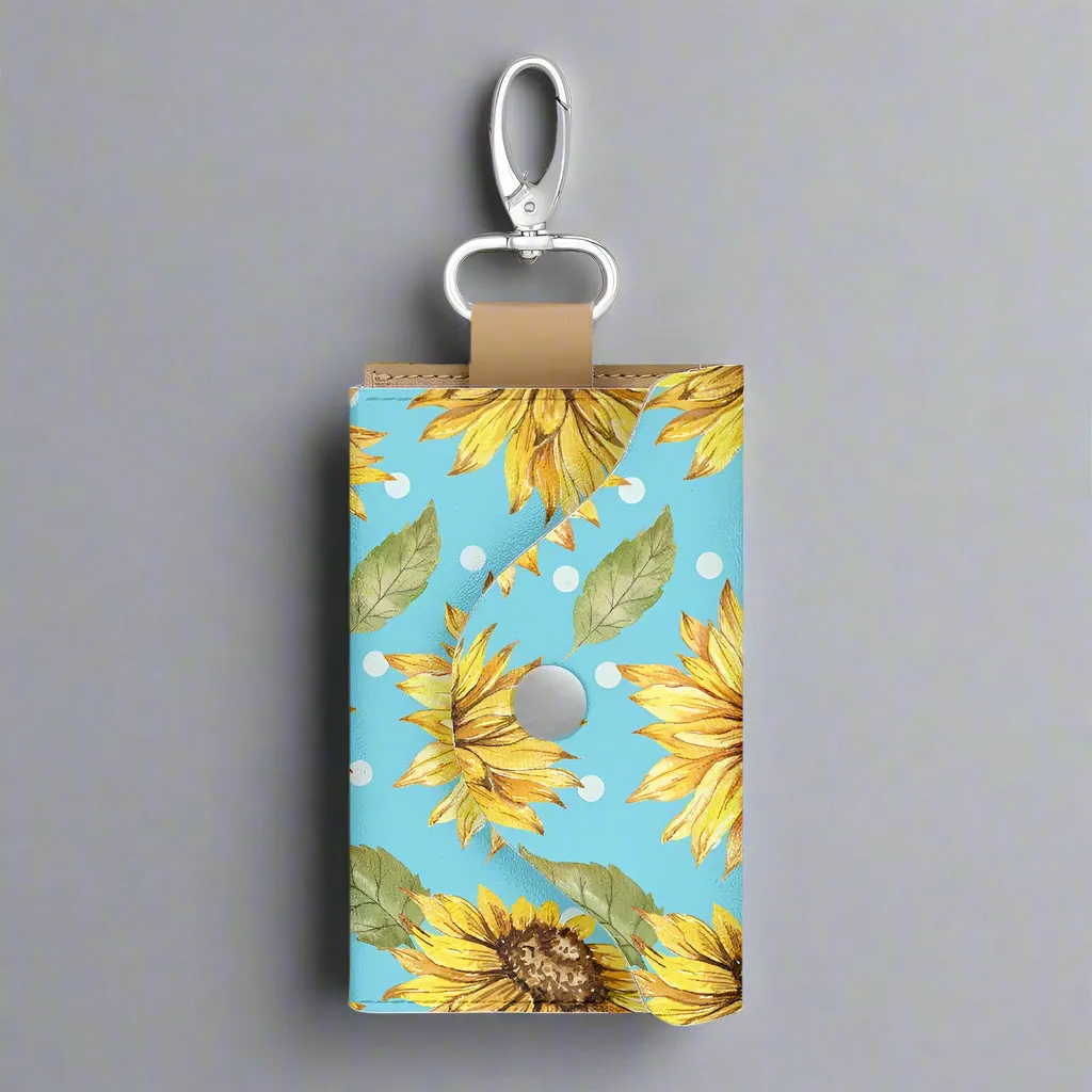 Blue Sunshine Key Holder Case