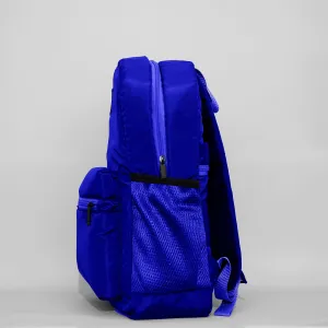 Blue Titanium - 2 Separate Laptop Section Backpack S11 // Water Resistant