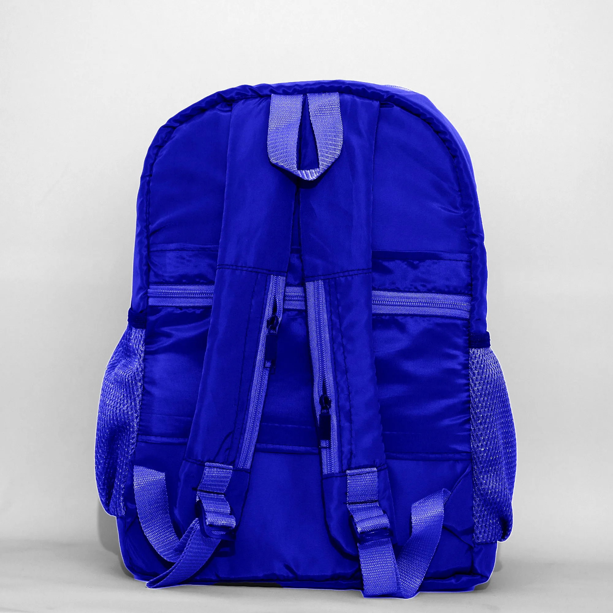 Blue Titanium - 2 Separate Laptop Section Backpack S11 // Water Resistant
