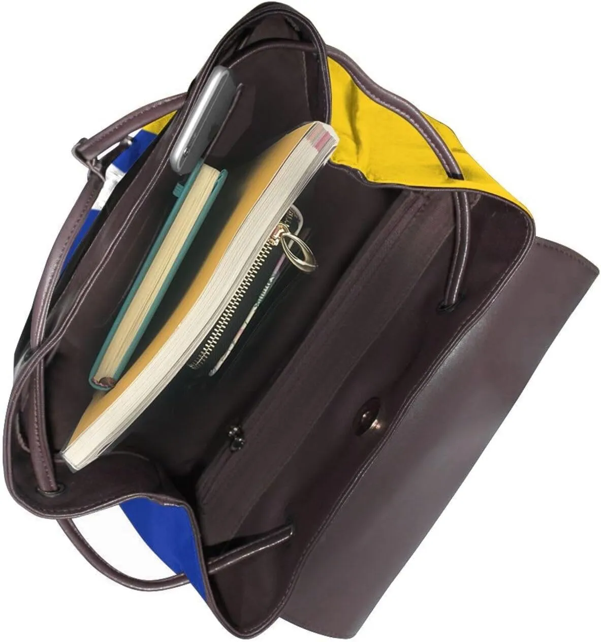 Bosnian Flag Women's casual leather backpack