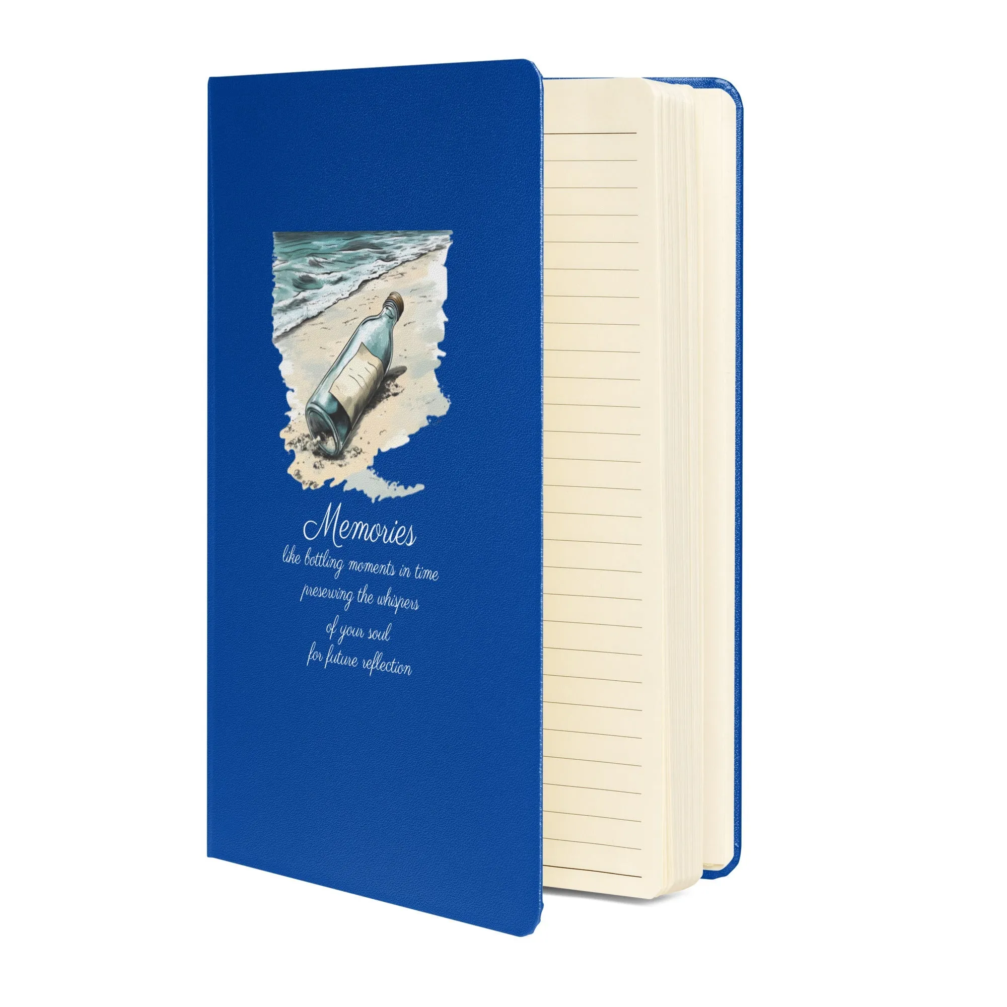 Bottled Moments Hardcover Bound Notebook