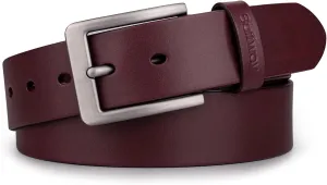 Buffway Leather Belt for Men - Durable Full Grain Men's Belt 1.5", Versatile for Daily Use, with Gift Box