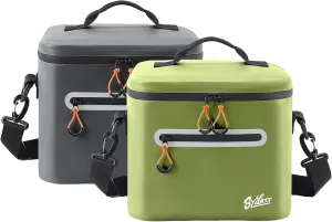 Bundle Sale! 2Pack 16 CAN Soft-Sided Cooler Bag Portable Ice Chest Box Insulated Cooler for Lunch, Beach, Drink, Beverage, Travel, Camping, Picnic
