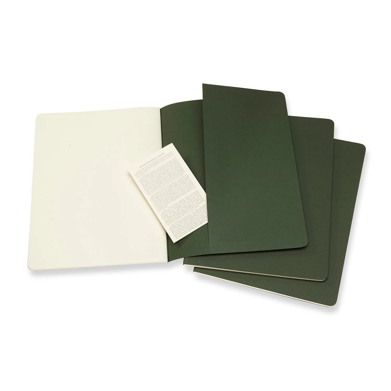 Cahier Extra Large Notebook Set Myrtle Green
