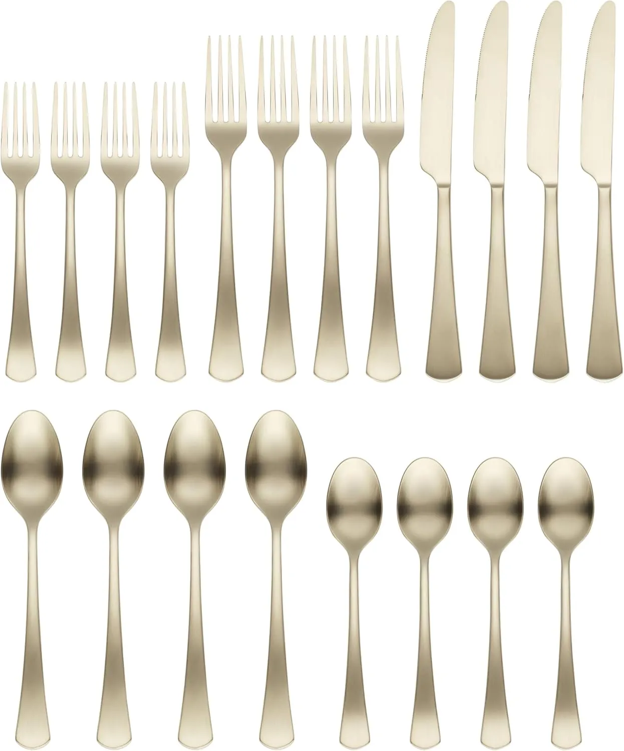 Cambridge Champagne Morgan Piece Set, 20 Count
