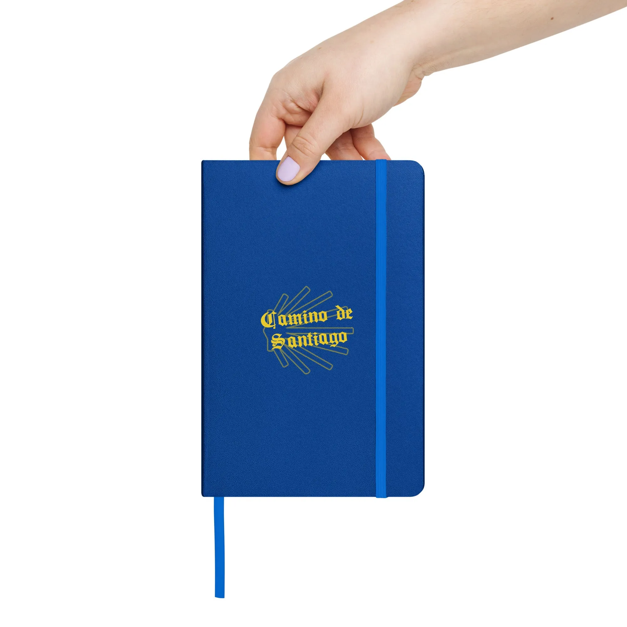 Camino de Santiago de Compostela, Gift for Peregrino, Seashell, Hardcover Bound Notebook