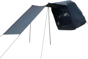 Camper Shade Awning Canopy with Complete Kits for NIO EC6/EC7/EL6/EL7/ES6/ES7/ES8/ET5/ET7/ET9/EP9, Waterproof UV Protection, Easy Set Up, Ultra-Durable Camping Tent,2 Style 2-A Black
