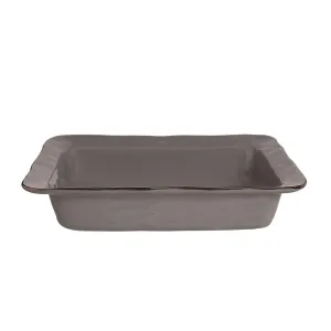 Cantaria Rectangular Baker Large Charcoal