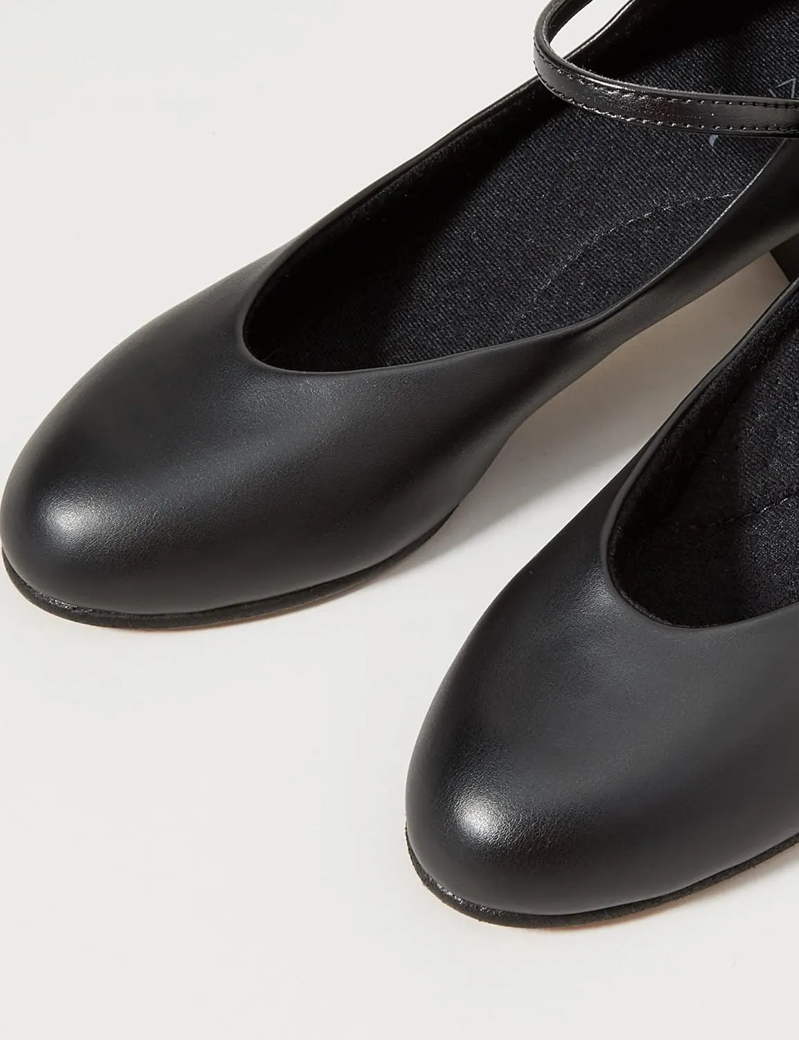 Capezio Women's Jr. Footlight Character Shoe,Black,9.5 W US