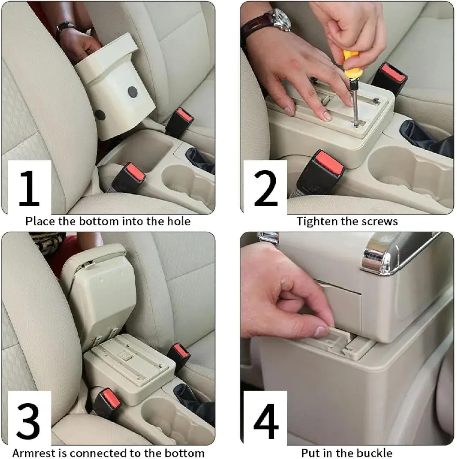 Car Armrest Box for Nissan Kicks 2016-2021 Arm Rest Center Console Storage Box Retrofit Parts Interior Accessories(B1 Black line 3 USB)