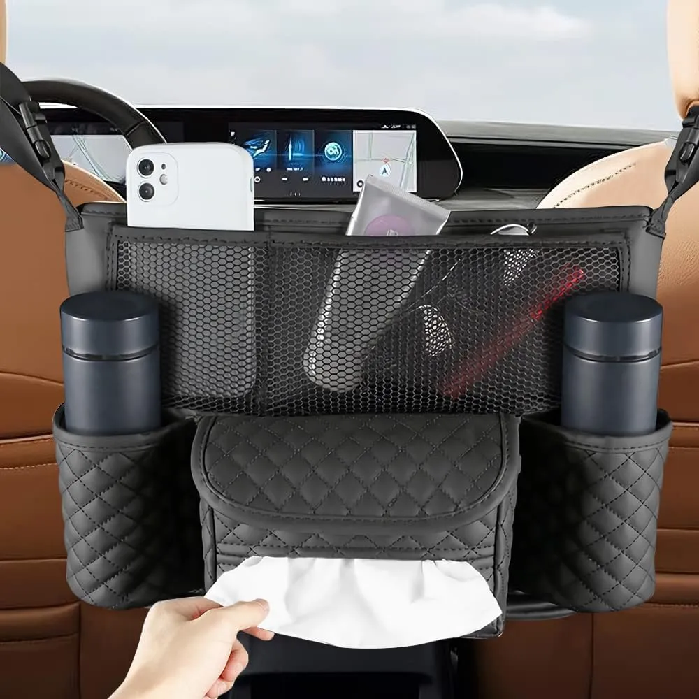 Car Handbag Holder Between Seats for 2018-2025 Honda Odyssey, Car Purse Holder Automotive Consoles & Organizers Storage Car Organizer