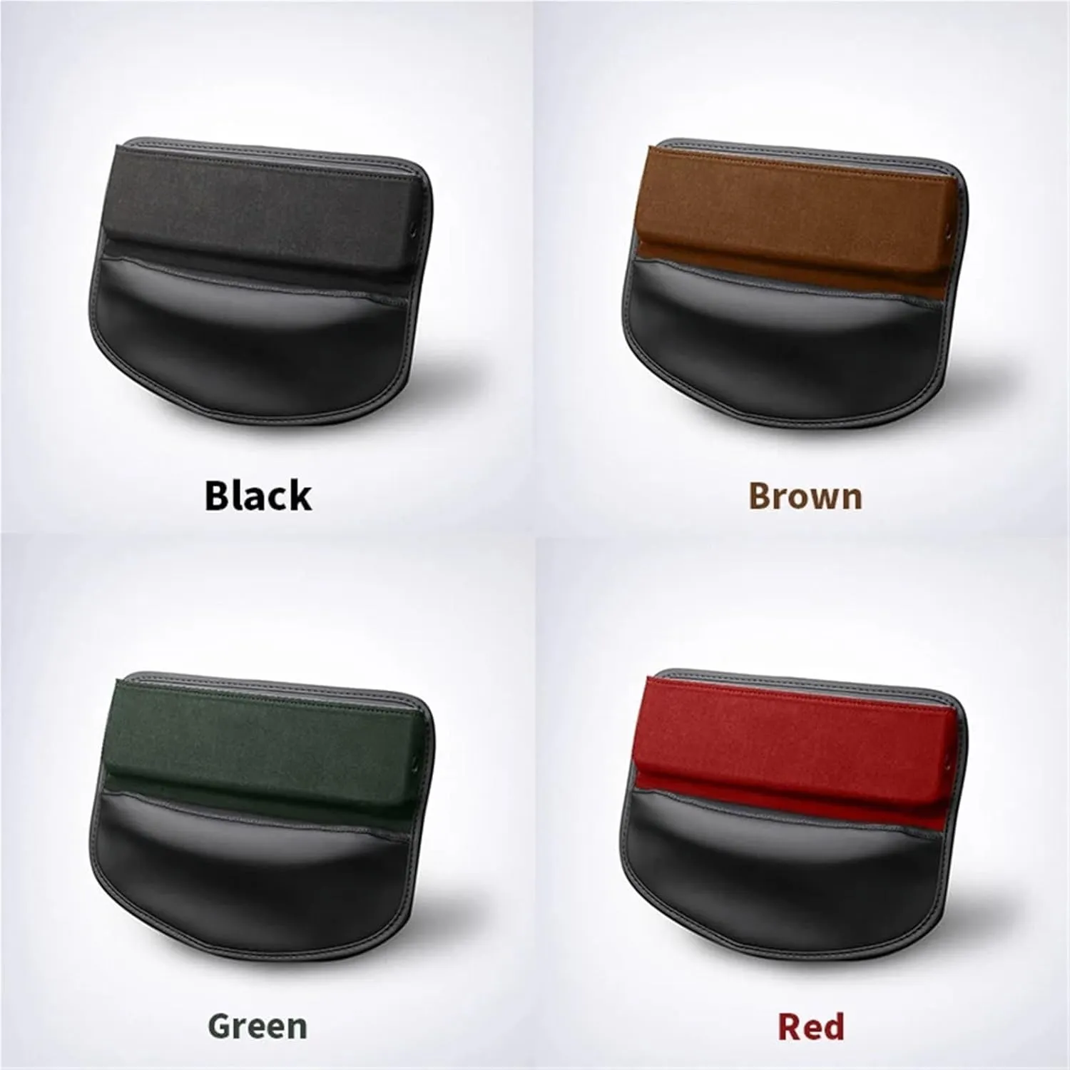 Car Seat Gap Storage Bag, Auto Console Side Seat Crevice Storage Box, Slit Gap Filler Car Interior Accessories(Red 1pcs)