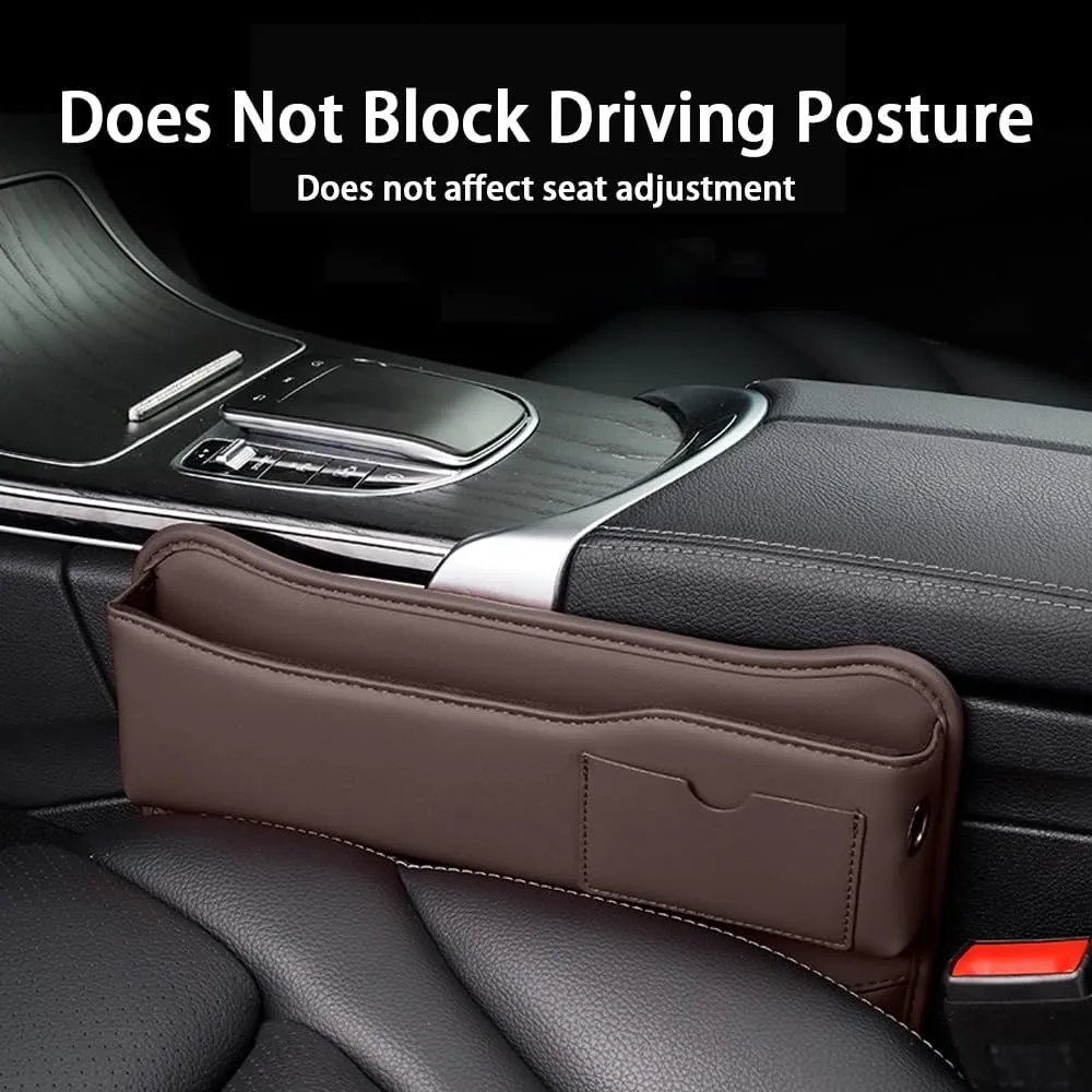 Car Seat Gap Storage Box for Mercedes Benz E-Class All-Terrain X213 Wagon Estate 2017-2023, Car Storage Box Seat Gap Storage Box Car Clamp Storage Bag Neat Car Supplies
