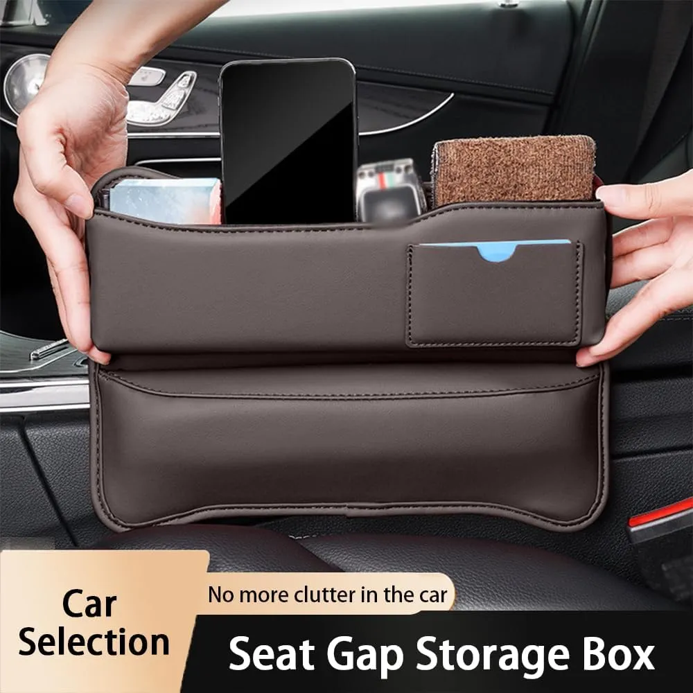 Car Seat Gap Storage Box for Mercedes Benz E-Class All-Terrain X213 Wagon Estate 2017-2023, Car Storage Box Seat Gap Storage Box Car Clamp Storage Bag Neat Car Supplies
